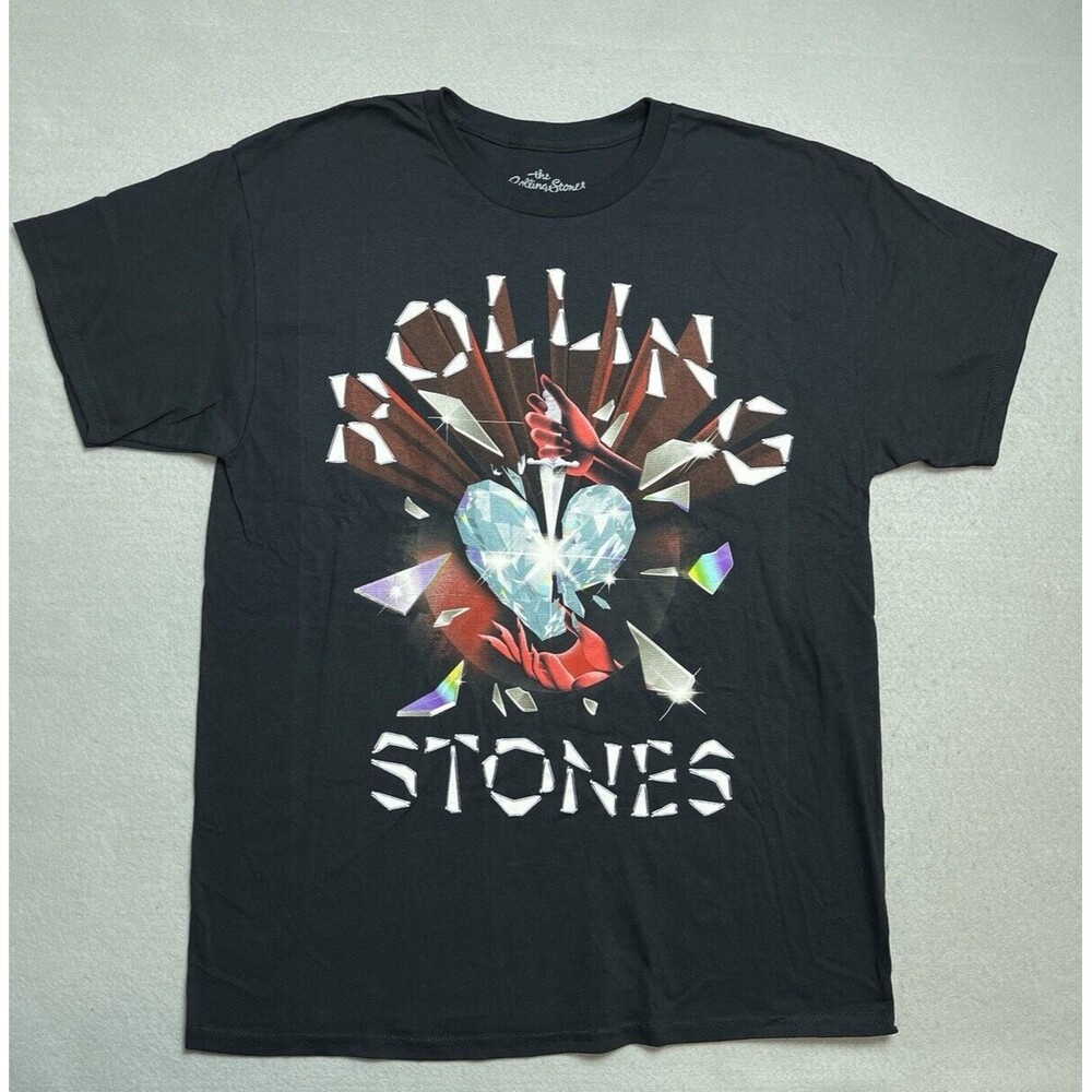 The Rolling Stones T-shirt 2024 Tour Official Men's Large Hackney Diamonds